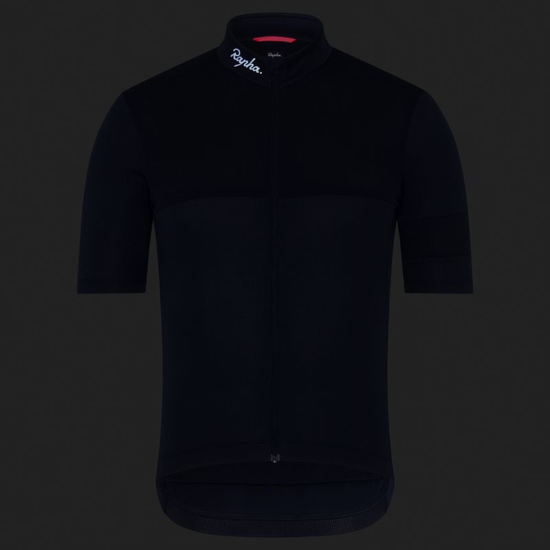 Maglia da ciclismo uomo Rapha Brevet Element Jersey dark navy/white 7
