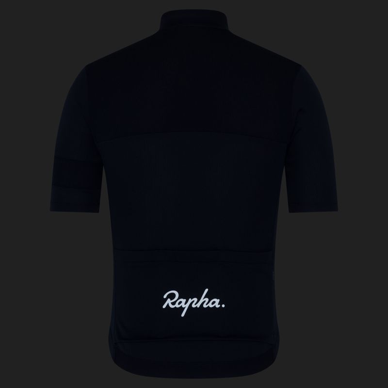Maglia da ciclismo uomo Rapha Brevet Element Jersey dark navy/white 8