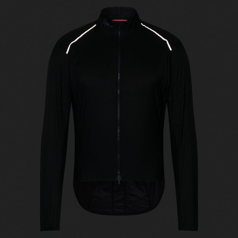 Giacca da ciclismo uomo Rapha Brevet Element Wind Jacket black/grey 7
