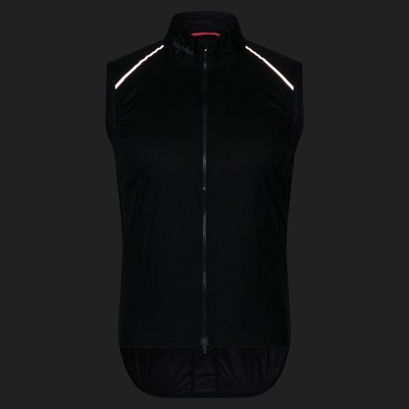 Gilet da ciclismo uomo Rapha Brevet Element Wind Gilet black/grey 7