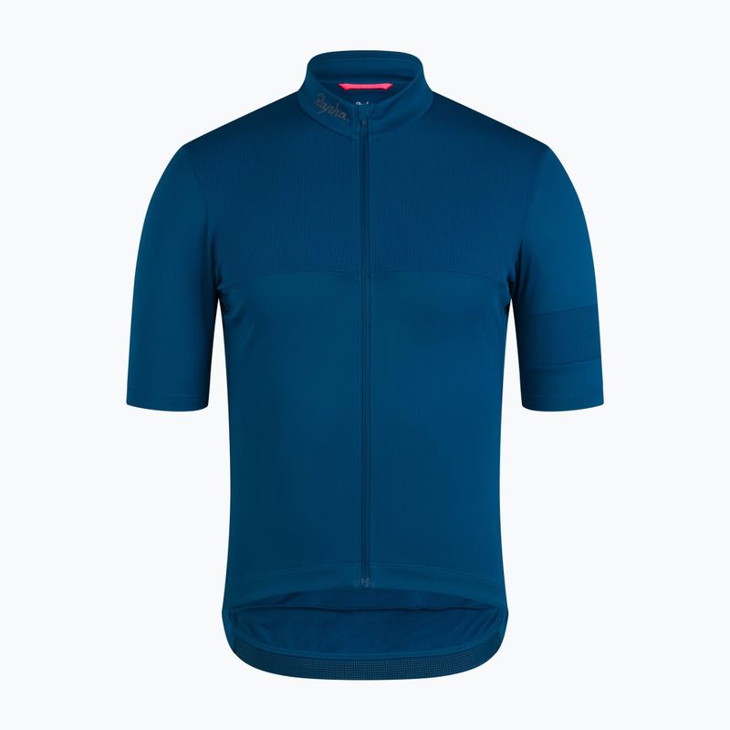 Maglia da ciclismo uomo Rapha Brevet Element Jersey jewelled blue/navy
