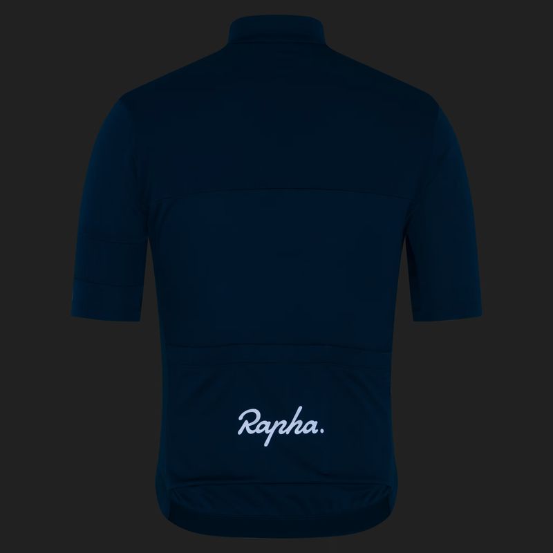 Maglia da ciclismo uomo Rapha Brevet Element Jersey jewelled blue/navy 4