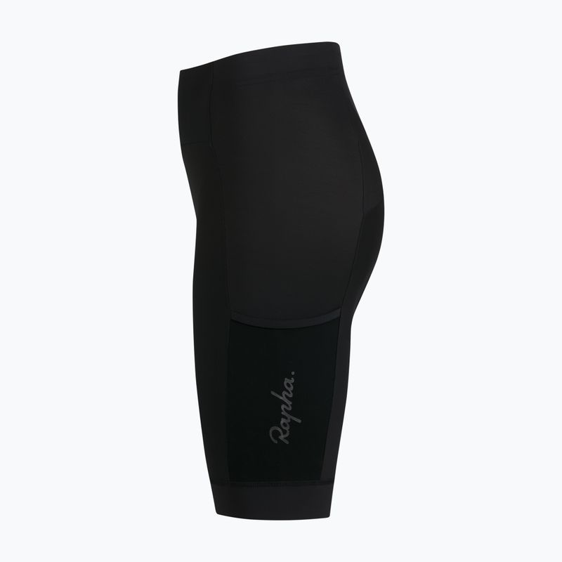 Pantaloncini da ciclismo da donna Rapha Core Cargo Shorts black/white 3