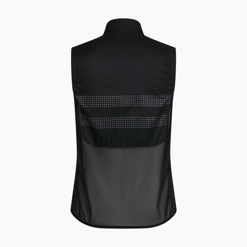 Gilet da ciclismo da donna Rapha Brevet Gilet III black/silver 2