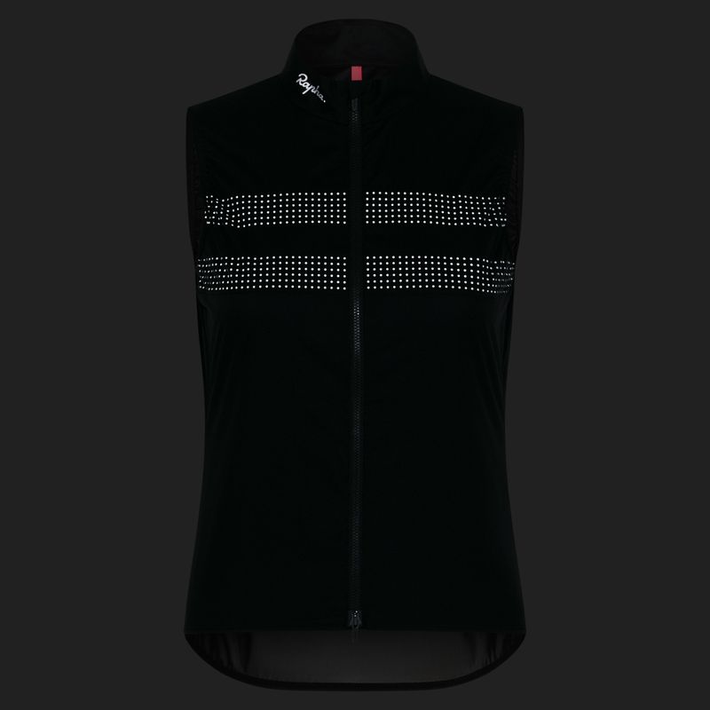 Gilet da ciclismo da donna Rapha Brevet Gilet III black/silver 3
