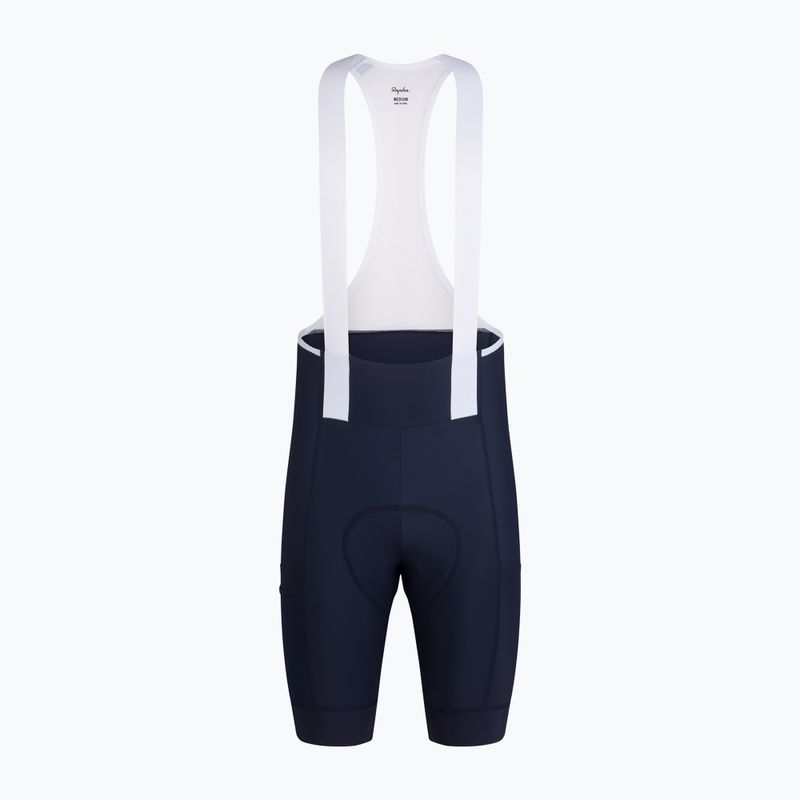 Pantaloncini da ciclismo uomo Rapha Brevet Element Cargo Bib Shorts dark navy/white 5