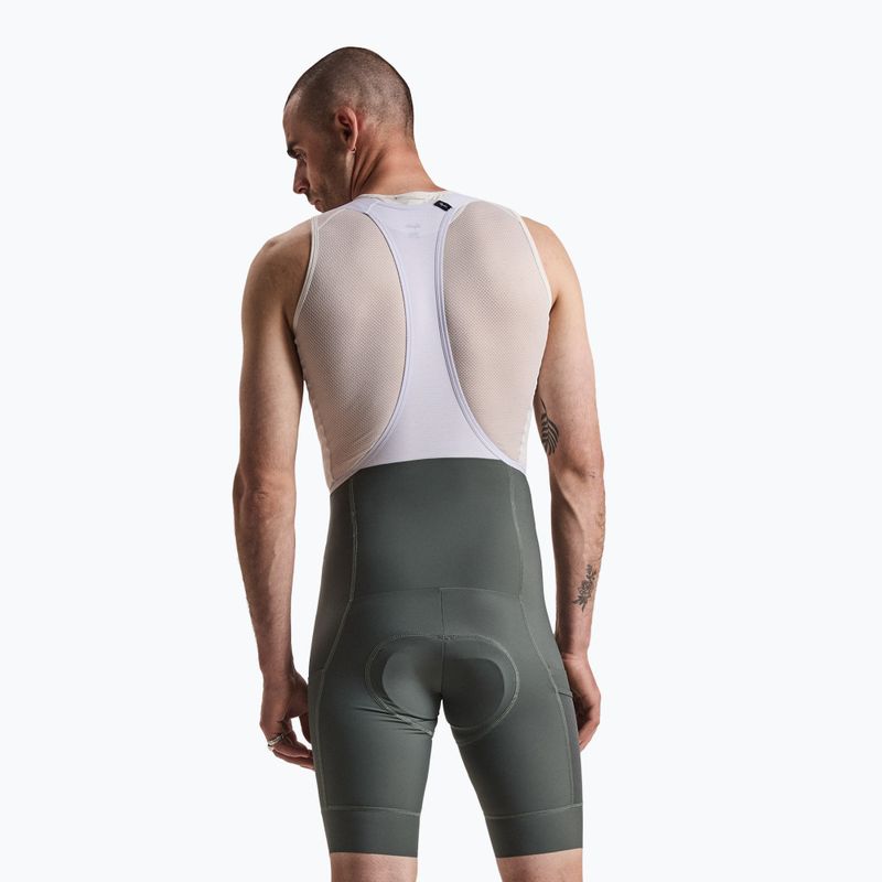 Pantaloncini da ciclismo uomo Rapha Brevet Element Cargo Bib Shorts onyx/white 2