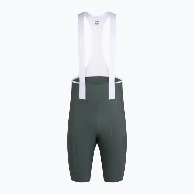 Pantaloncini da ciclismo uomo Rapha Brevet Element Cargo Bib Shorts onyx/white 5