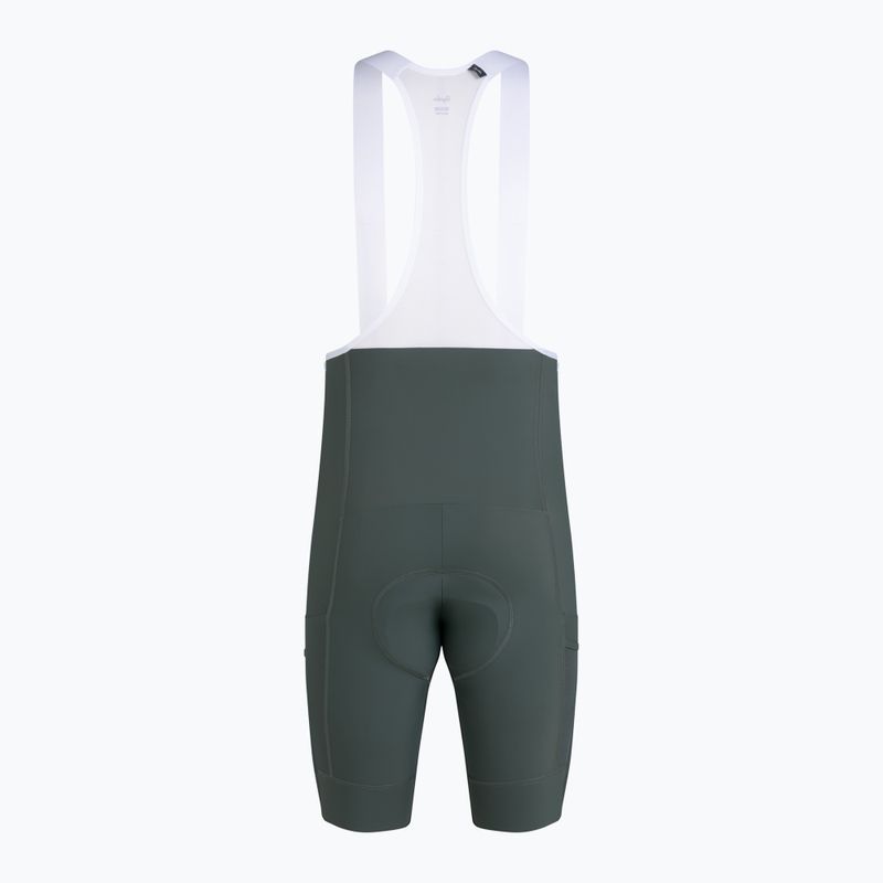 Pantaloncini da ciclismo uomo Rapha Brevet Element Cargo Bib Shorts onyx/white 6