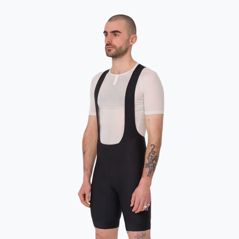 Pantaloncini da ciclismo uomo Rapha Core Bib Shorts black/black 2