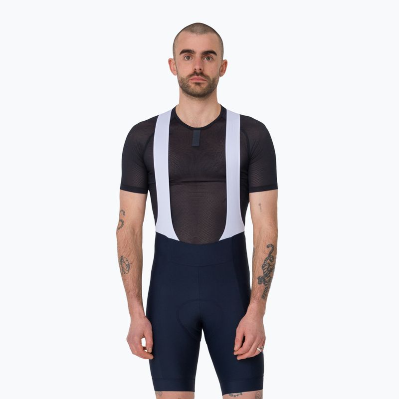 Pantaloncini da ciclismo uomo Rapha Core Bib Shorts dark navy/white