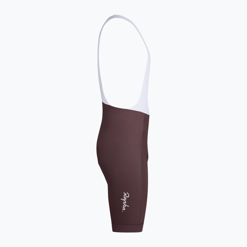Pantaloncini da ciclismo uomo Rapha Core Bib Shorts huckleberry / white 4
