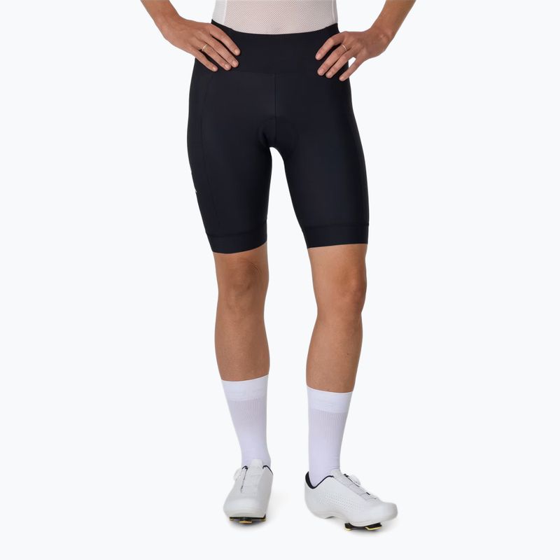 Pantaloncini da ciclismo da donna Rapha Core Shorts black/white