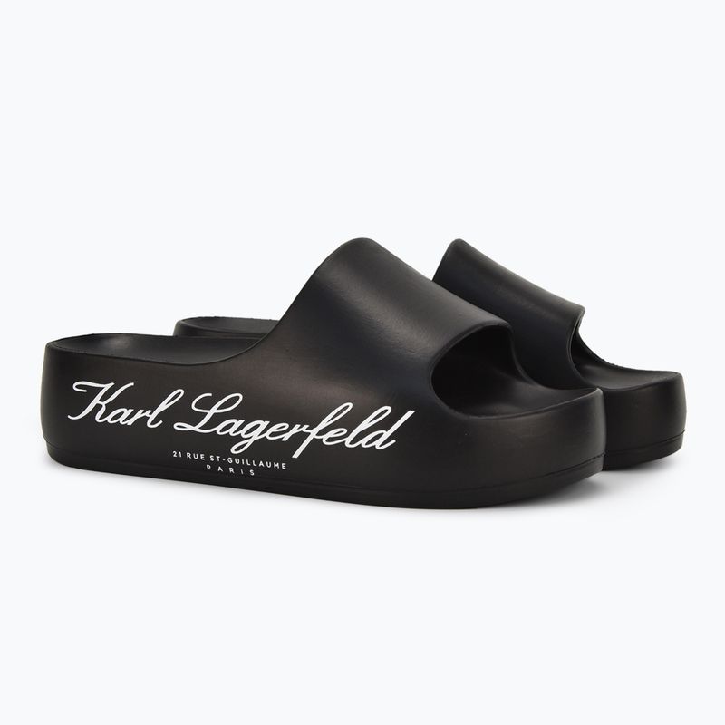 Infradito donna KARL LAGERFELD Kobo II Hotel Logo nero eco eva 2