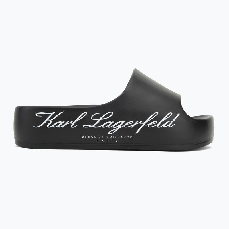 Infradito donna KARL LAGERFELD Kobo II Hotel Logo nero eco eva 2
