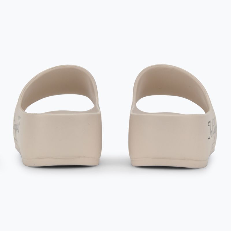 Infradito donna KARL LAGERFELD Kobo II Hotel Logo bianco sporco eco eva 3