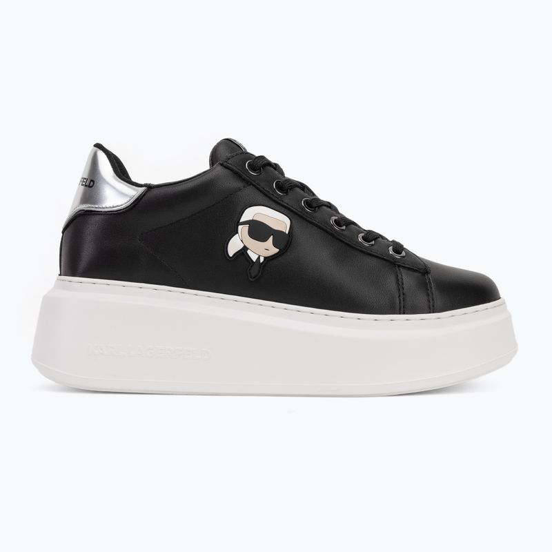Scarpe da donna KARL LAGERFELD Anakapri Nft in pelle nera 2