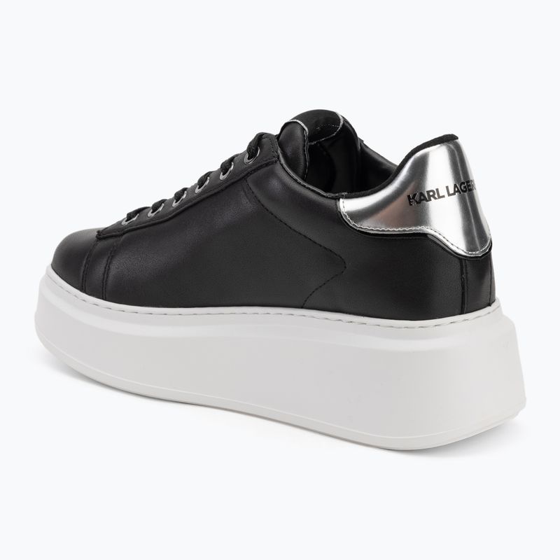 Scarpe da donna KARL LAGERFELD Anakapri Nft in pelle nera 3