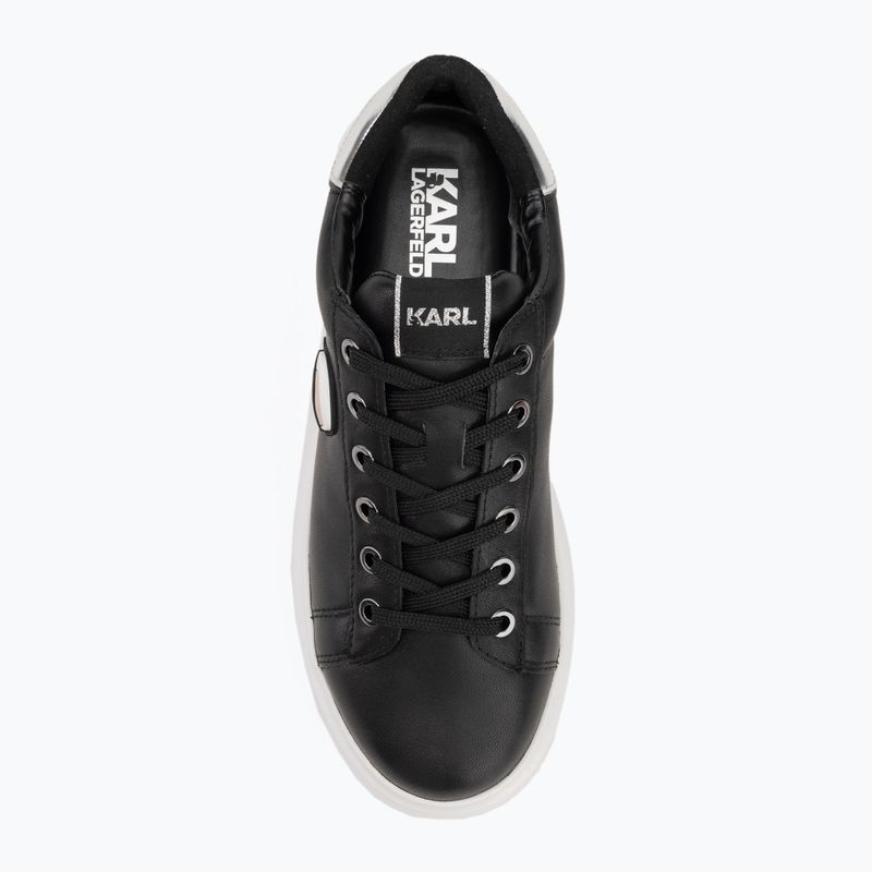 Scarpe da donna KARL LAGERFELD Anakapri Nft in pelle nera 5
