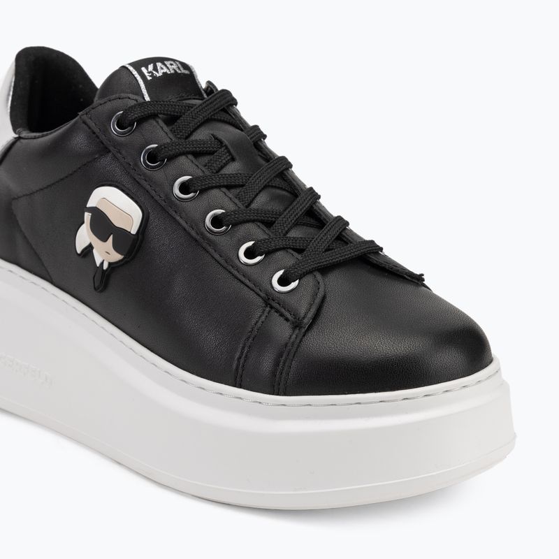 Scarpe da donna KARL LAGERFELD Anakapri Nft in pelle nera 7