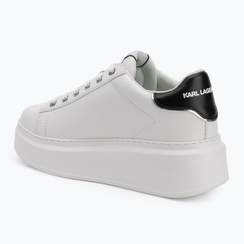 Scarpe da donna KARL LAGERFELD Anakapri Nft in pelle bianca 3