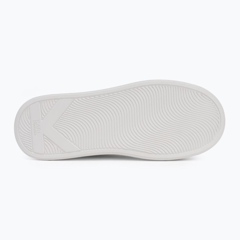 Scarpe da donna KARL LAGERFELD Anakapri Nft in pelle bianca 4