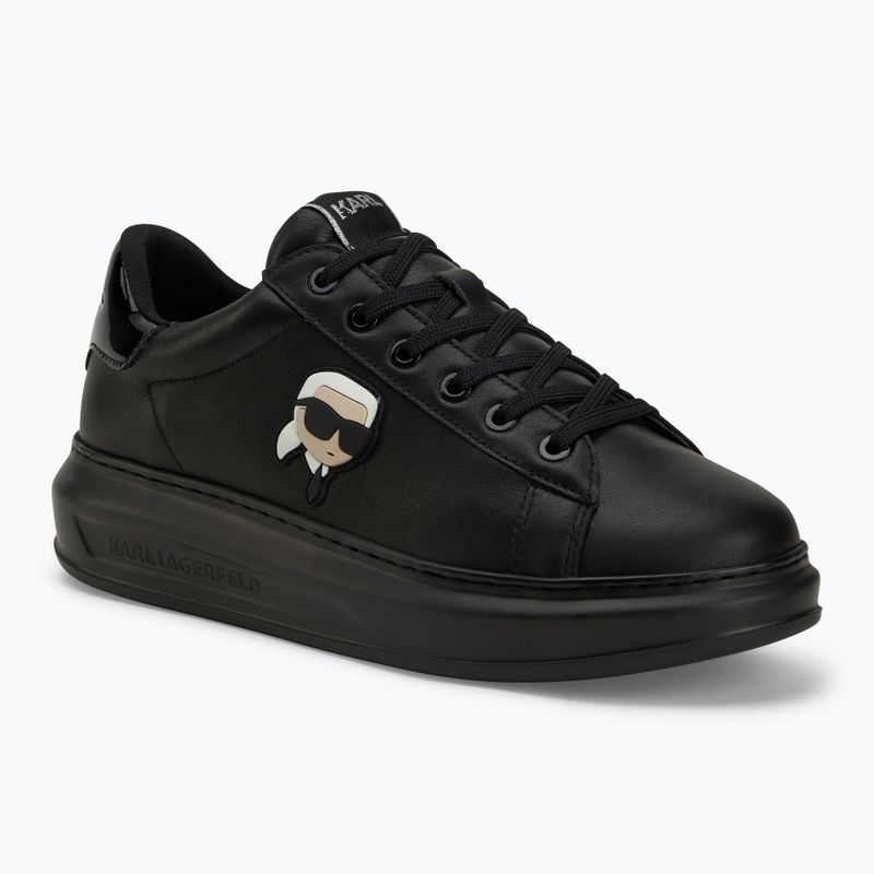 KARL LAGERFELD scarpe da uomo Kapri Nft pelle nera/mono