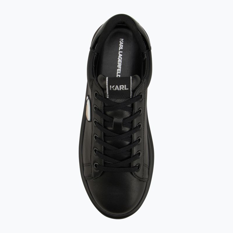 KARL LAGERFELD scarpe da uomo Kapri Nft pelle nera/mono 5
