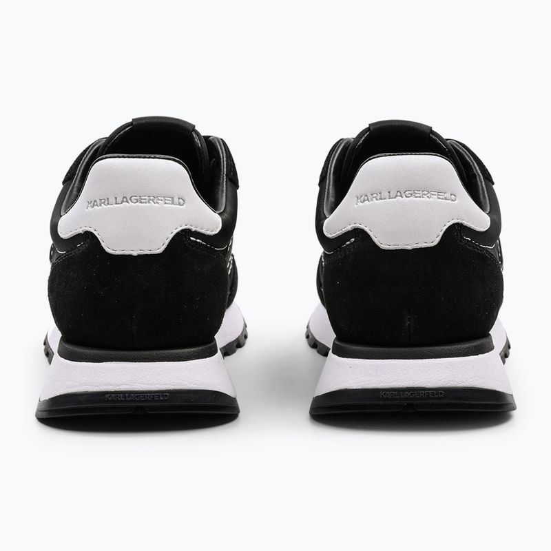 KARL LAGERFELD scarpe da donna Kairo Kl Sidetrim pelle nera/textille 3