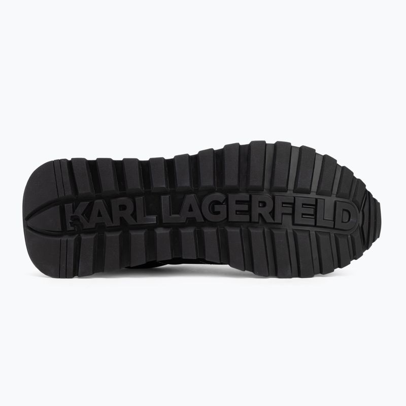 KARL LAGERFELD scarpe da donna Kairo Kl Sidetrim pelle nera/textille 4