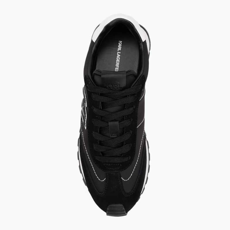 KARL LAGERFELD scarpe da donna Kairo Kl Sidetrim pelle nera/textille 5