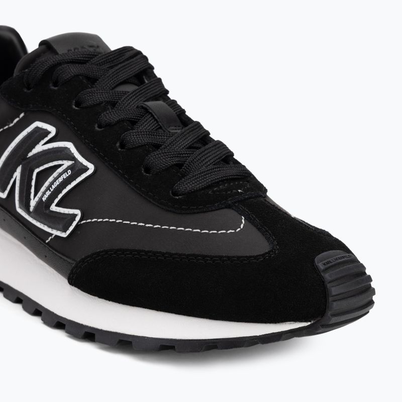 KARL LAGERFELD scarpe da donna Kairo Kl Sidetrim pelle nera/textille 7