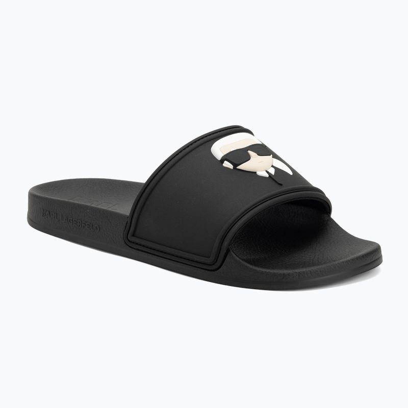 KARL LAGERFELD infradito donna Kondo 2.0 NFT gomma nera