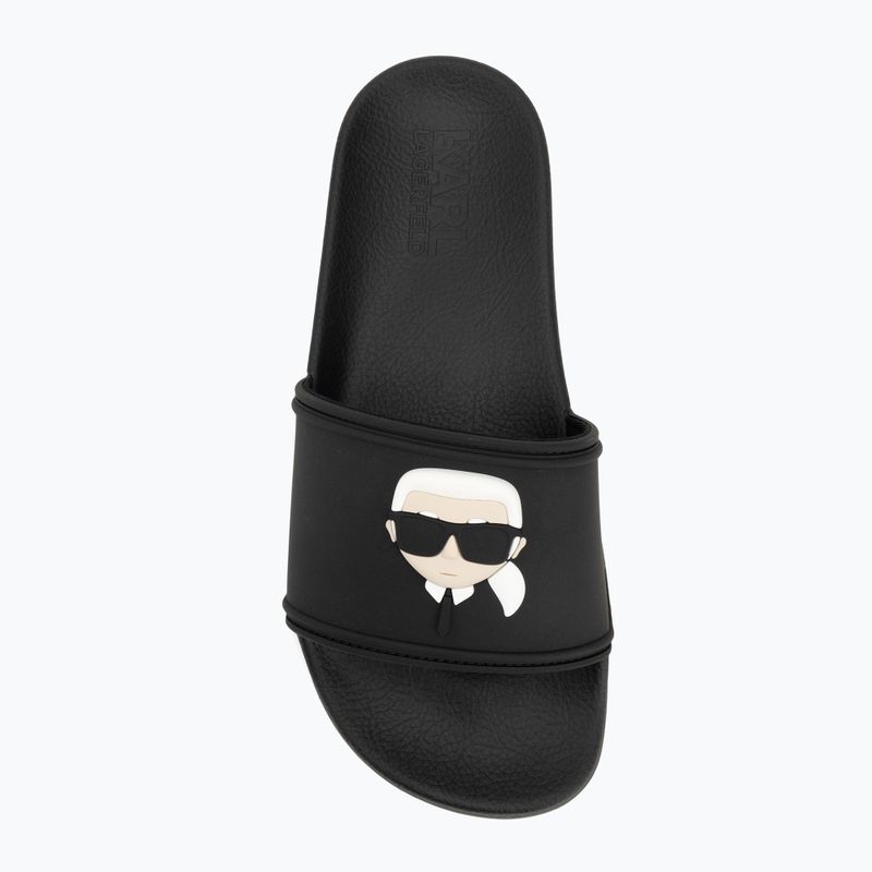 KARL LAGERFELD infradito donna Kondo 2.0 NFT gomma nera 5