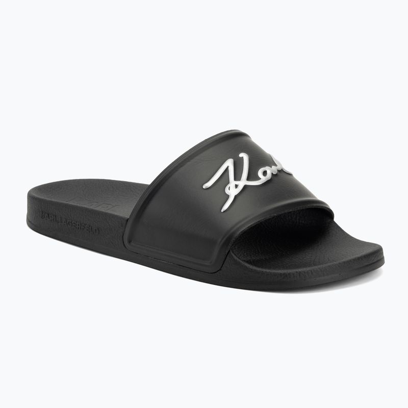 KARL LAGERFELD infradito donna Kondo 2.0 Signia gomma nera
