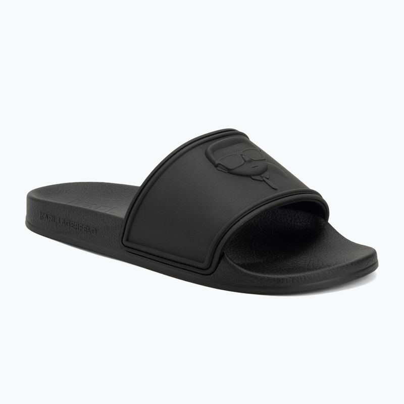 KARL LAGERFELD infradito donna Kondo 2.0 NFT Relief gomma nera