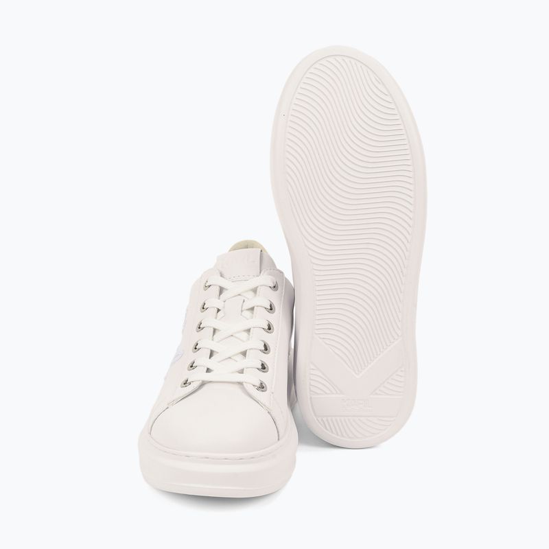 KARL LAGERFELD scarpe donna Kapri Cornelly Signia Stitch pelle/mono bianco 3