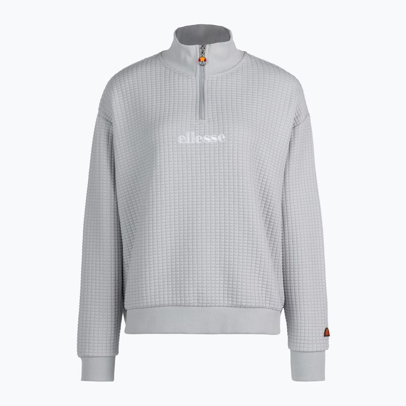 Felpa Ellesse Polar Catic 1/2 Zip Track donna grigio chiaro