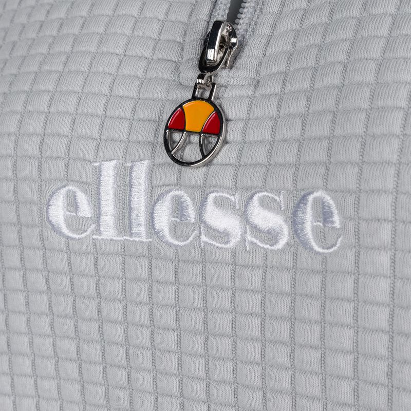 Felpa Ellesse Polar Catic 1/2 Zip Track donna grigio chiaro 4