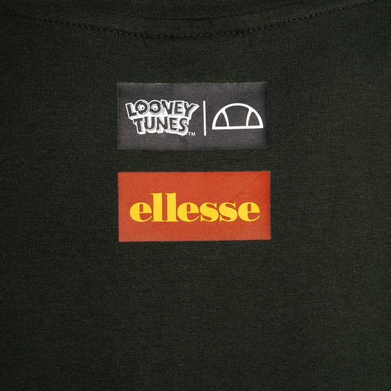 T-shirt Ellesse Tweetest Crop donna verde scuro 4
