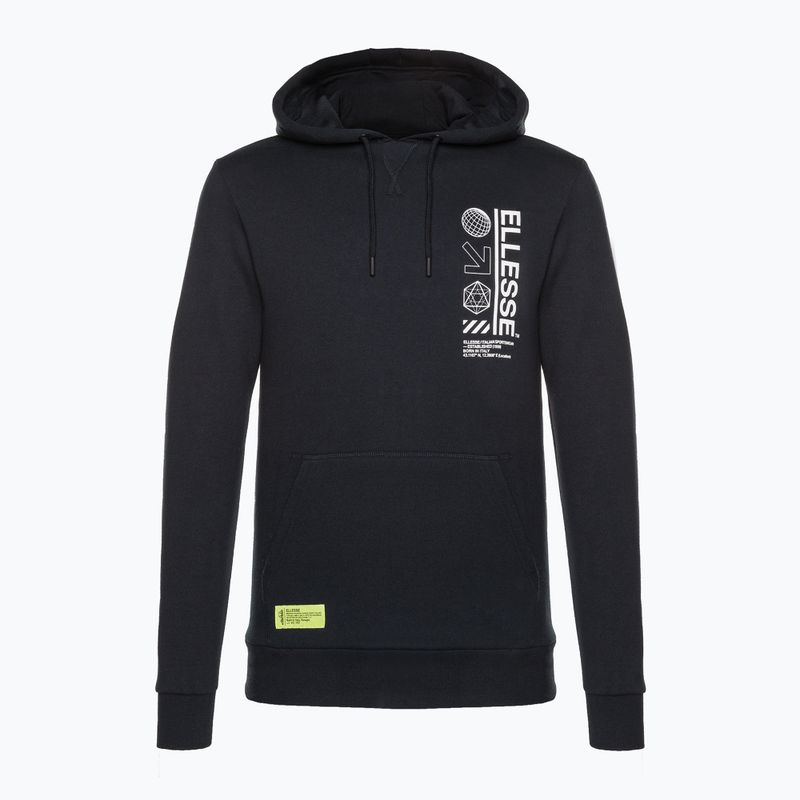 Felpa da uomo Ellesse Stratson Oh Hoody nero 6