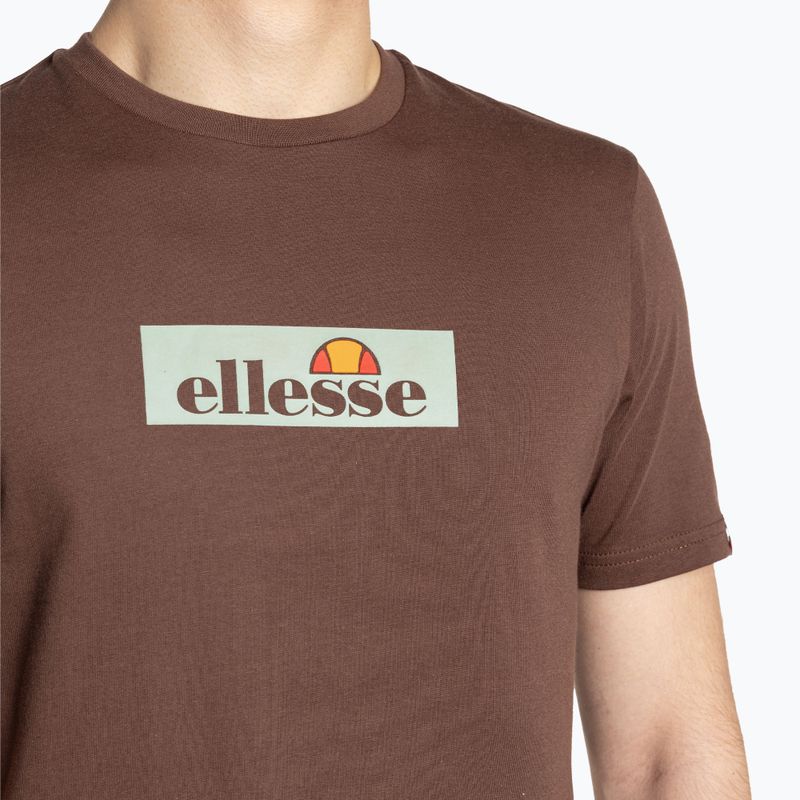 Maglietta Ellesse Terraforma marrone da uomo 3
