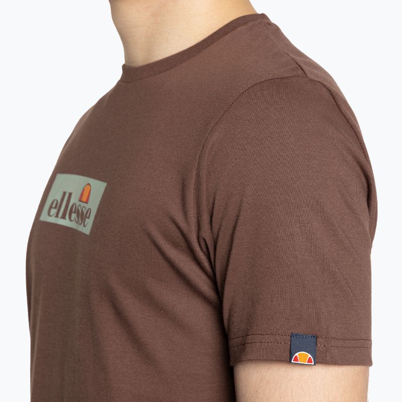 Maglietta Ellesse Terraforma marrone da uomo 4