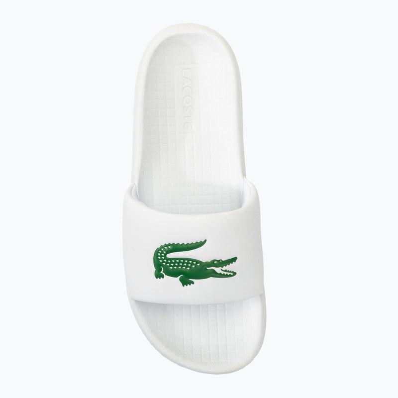 Infradito Lacoste uomo 45CMA0002 bianco/verde 5