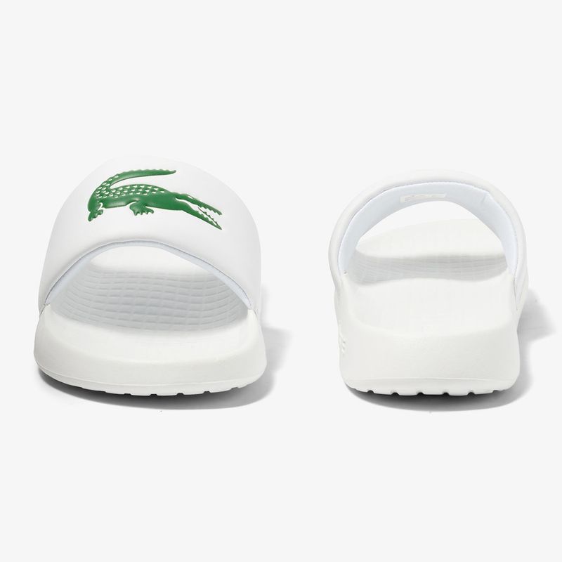 Infradito Lacoste uomo 45CMA0002 bianco/verde 8