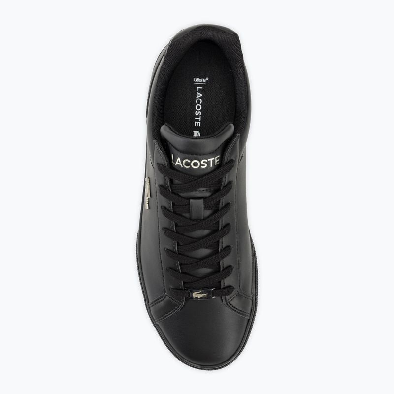 Scarpe Lacoste uomo 45CMA0052 nero/nero 5