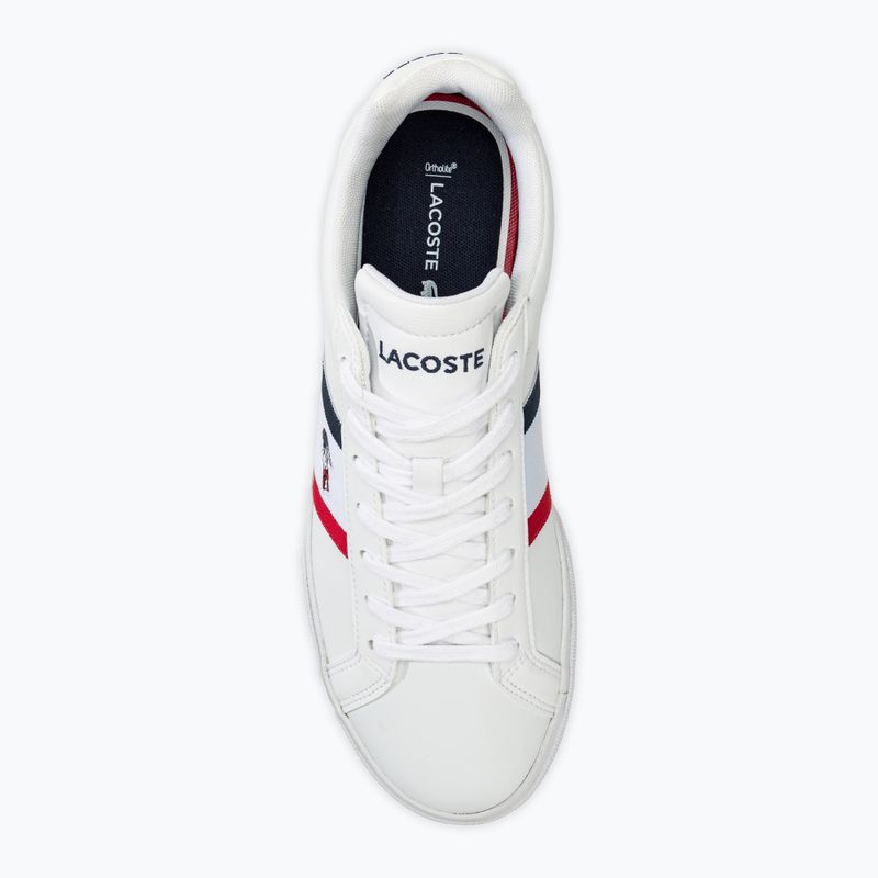 Scarpe Lacoste da uomo 45CMA0055 bianco/navy/rosso 5