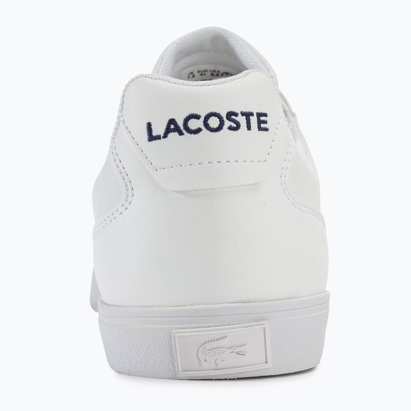 Scarpe Lacoste da uomo 45CMA0055 bianco/navy/rosso 6