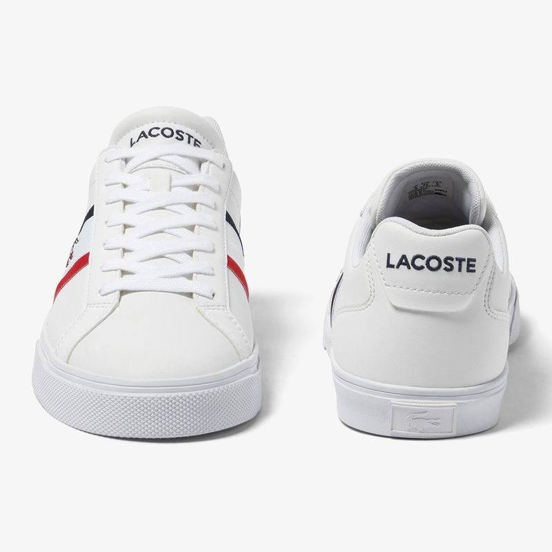 Scarpe Lacoste da uomo 45CMA0055 bianco/navy/rosso 9