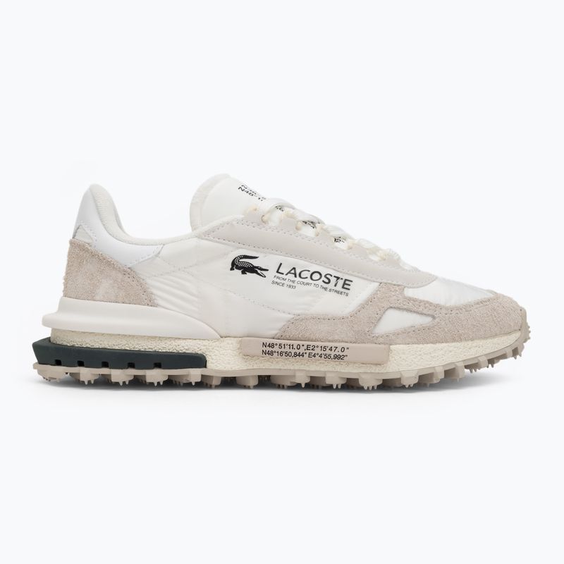 Scarpe da uomo Lacoste Elite Active white/dark green 2